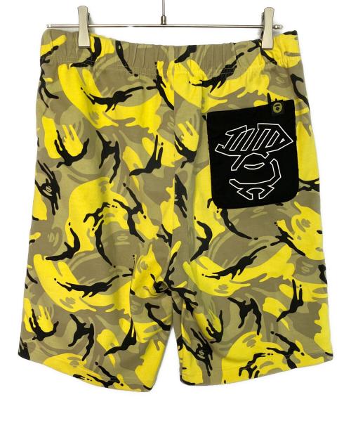 A BATHING APE（アベイシングエイプ）A BATHING APE (アベイシングエイプ) ハーフパンツ イエロー サイズ:Lサイズの古着・服飾アイテム