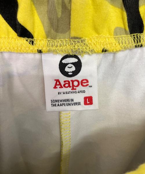 A BATHING APE（アベイシングエイプ）A BATHING APE (アベイシングエイプ) ハーフパンツ イエロー サイズ:Lサイズの古着・服飾アイテム
