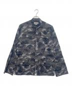 A BATHING APEア ベイシング エイプ）の古着「長袖シャツ」｜ブラック×グレー