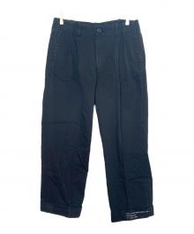 MONCLER×FRAGMENTS（モンクレール×フラグメント）の古着「タックパンツ」｜ブラック