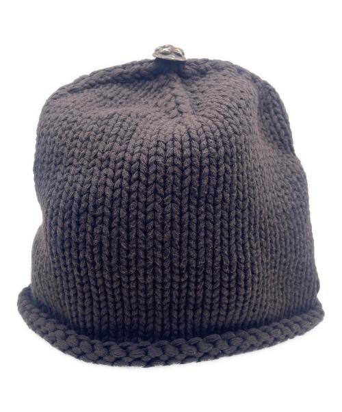 CHROME HEARTS（クロムハーツ）CHROME HEARTS (クロムハーツ) ニット帽 ブラックの古着・服飾アイテム
