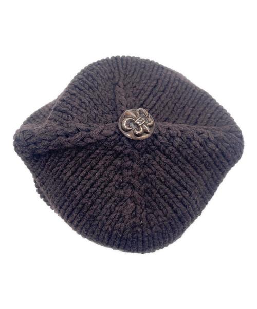 CHROME HEARTS（クロムハーツ）CHROME HEARTS (クロムハーツ) ニット帽 ブラックの古着・服飾アイテム