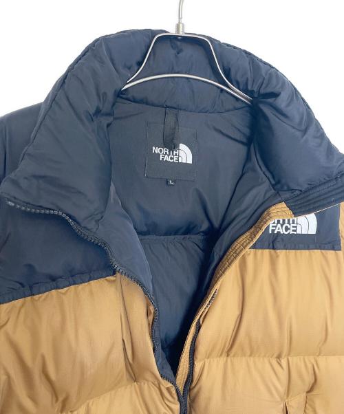 THE NORTH FACE（ザ ノース フェイス）THE NORTH FACE (ザ ノース フェイス) ダウンジャケット ブラック×ブラウン サイズ:Lの古着・服飾アイテム