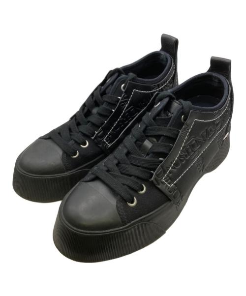 J.W.ANDERSON（ジェイダブリューアンダーソン）J.W.ANDERSON (ジェイダブリューアンダーソン) プラットフォームスニーカー ブラック サイズ:40の古着・服飾アイテム