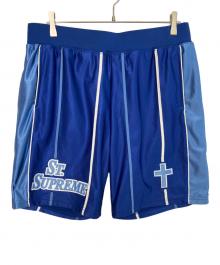 SUPREME（シュプリーム）の古着「ハーフパンツ」｜ブルー