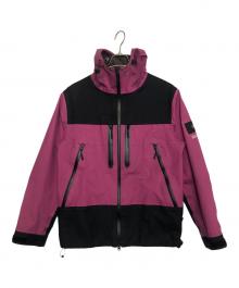 stussy（ステューシー）の古着「マウンテンパーカー」｜パープル×ブラック