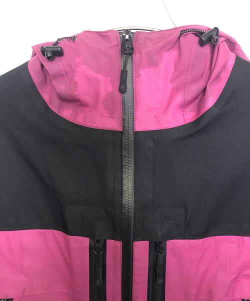 stussy（ステューシー）stussy (ステューシー) マウンテンパーカー パープル×ブラック サイズ:Lの古着・服飾アイテム