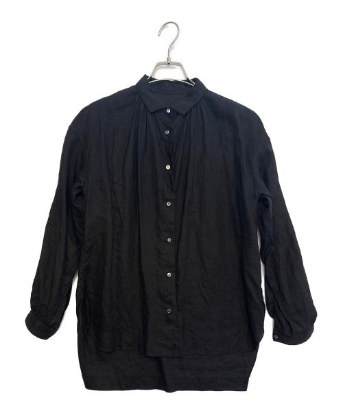 luxluft（ルクスルフト）luxluft (ルクスルフト) 長袖シャツ ブラック サイズ:36の古着・服飾アイテム