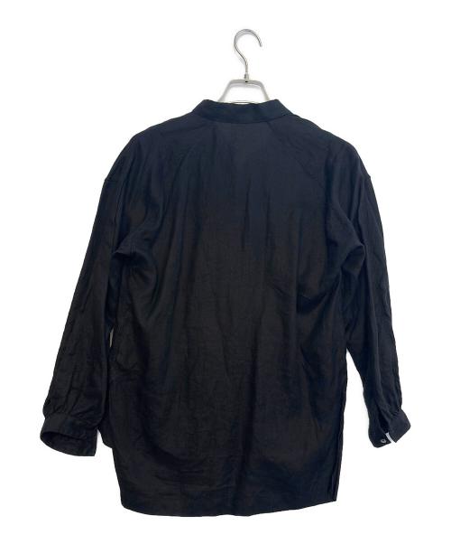 luxluft（ルクスルフト）luxluft (ルクスルフト) 長袖シャツ ブラック サイズ:36の古着・服飾アイテム