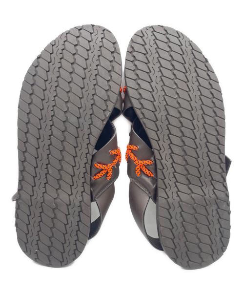 BOTTEGA VENETA（ボッテガベネタ）BOTTEGA VENETA (ボッテガベネタ) サンダル ブラウン サイズ:不明の古着・服飾アイテム