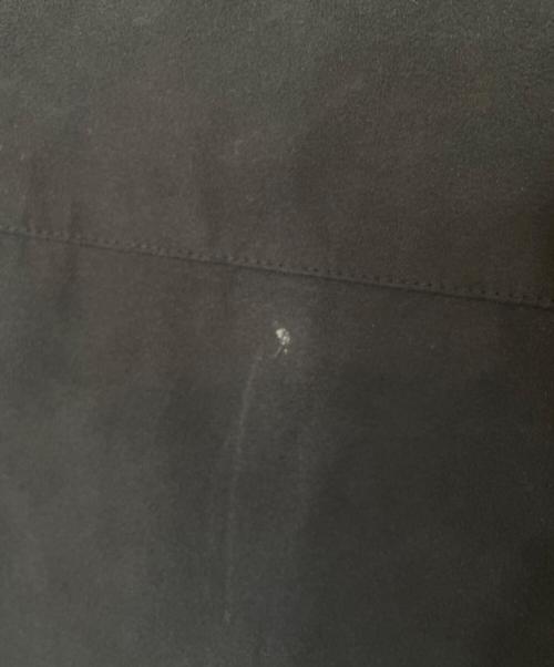 DURBAN（ダーバン）DURBAN (ダーバン) DURBAN ZEPHYR スウェードライク ステンカラージャケット ブラック サイズ:不明（M相当）の古着・服飾アイテム