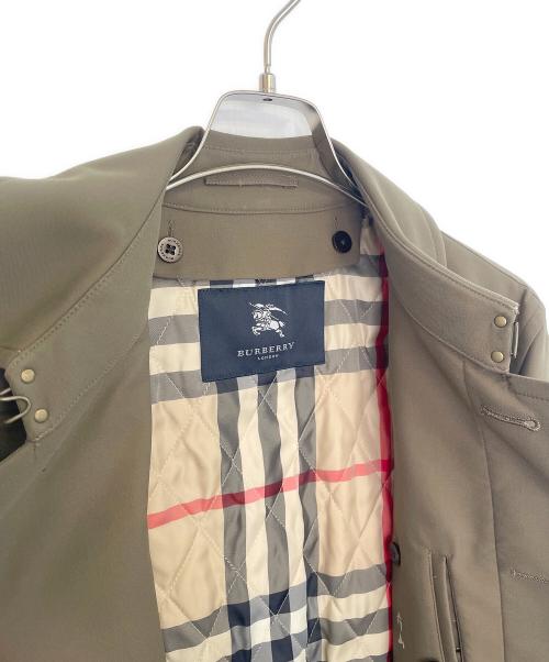 BURBERRY LONDON（バーバリーロンドン）BURBERRY LONDON (バーバリーロンドン) コート オリーブ サイズ:Mの古着・服飾アイテム