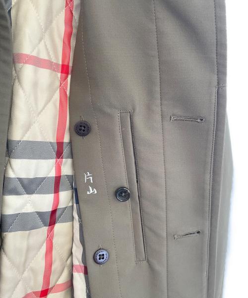 BURBERRY LONDON（バーバリーロンドン）BURBERRY LONDON (バーバリーロンドン) コート オリーブ サイズ:Mの古着・服飾アイテム