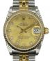 ROLEX（ロレックス）の古着「OYSTER PERPETUAL DATE JUST /オイスターパーペチュアル デイトジャスト /Ref.68273G/シャンパン文字盤」｜シャンパン