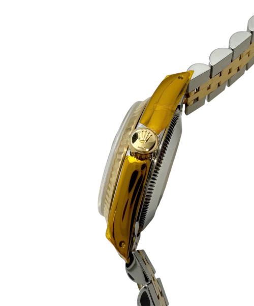 ROLEX（ロレックス）ROLEX (ロレックス) OYSTER PERPETUAL DATE JUST /オイスターパーペチュアル デイトジャスト /Ref.68273G/シャンパン文字盤 シャンパン サイズ:30.0mm/15.0cmの古着・服飾アイテム