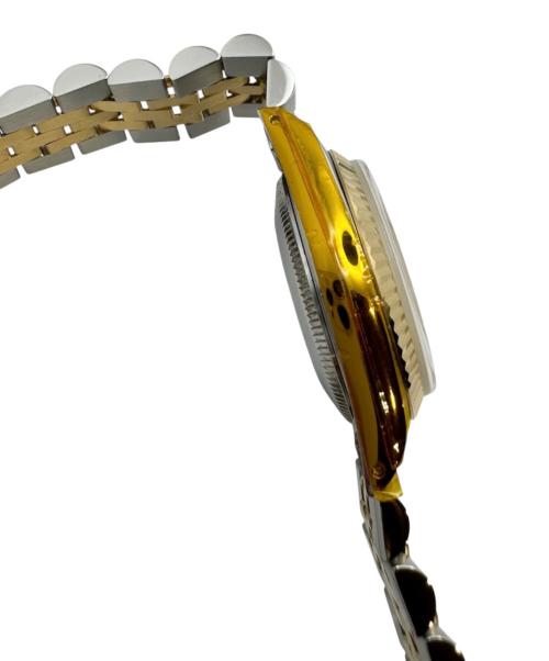 ROLEX（ロレックス）ROLEX (ロレックス) OYSTER PERPETUAL DATE JUST /オイスターパーペチュアル デイトジャスト /Ref.68273G/シャンパン文字盤 シャンパン サイズ:30.0mm/15.0cmの古着・服飾アイテム