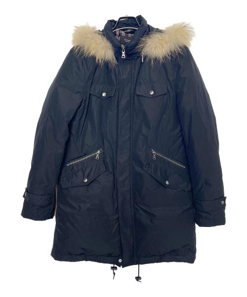 BURBERRY BLACK LABEL（バーバリーブラックレーベル）BURBERRY BLACK LABEL (バーバリーブラックレーベル) ダウンコート ブラック サイズ:LLの古着・服飾アイテム