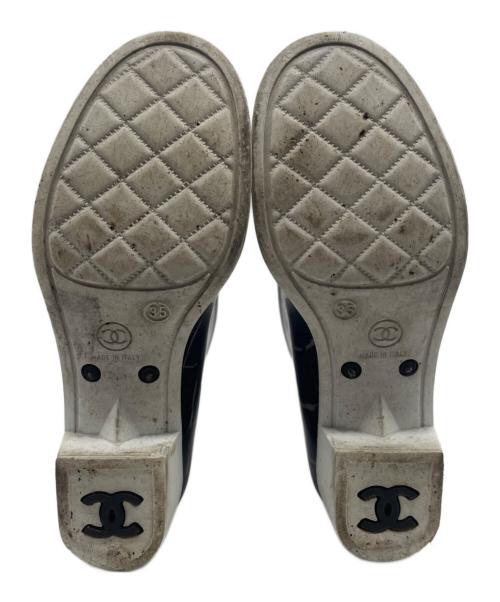CHANEL（シャネル）CHANEL (シャネル) レインブーツ ブラック サイズ:35の古着・服飾アイテム