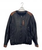 MARCO TAGLIAFERRIマルコタリアフェリ）の古着「レザージャケット」｜ブラック