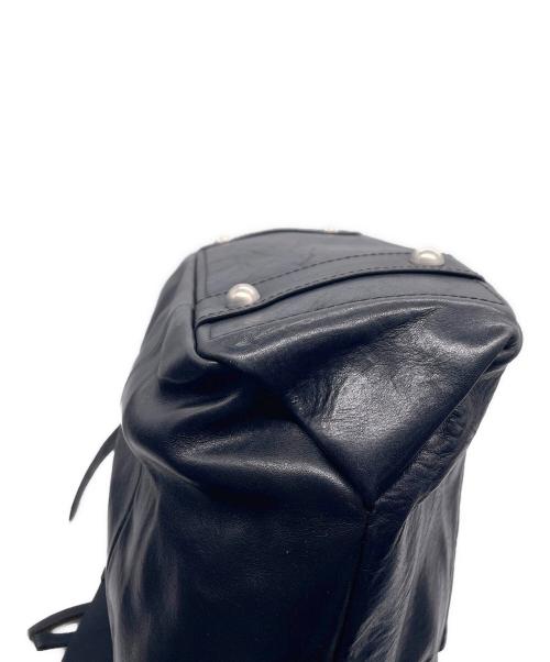 cornelian taurus（コーネリアンタウラス）CORNELIAN TAURUS (コーネリアンタウラス) レザーバッグ ブラックの古着・服飾アイテム