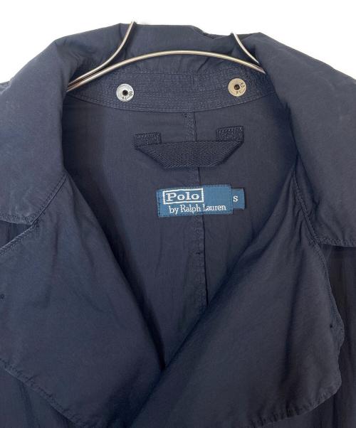 POLO RALPH LAUREN（ポロ・ラルフローレン）POLO RALPH LAUREN (ポロ・ラルフローレン) ナイロンコート ネイビー サイズ:Sの古着・服飾アイテム
