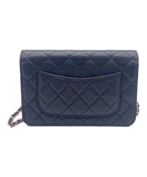 CHANEL（シャネル）CHANEL (シャネル) チェーンショルダーバッグ ブラックの古着・服飾アイテム