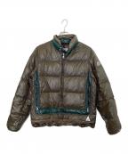 MONCLER×SHIPSモンクレール×シップス）の古着「ダウンジャケット」｜ブラウン×グリーン