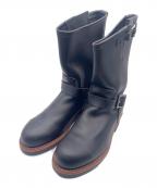 RED WINGレッドウィング）の古着「エンジニアブーツ」｜ブラック