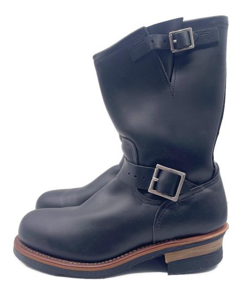 RED WING（レッドウィング）RED WING (レッドウィング) エンジニアブーツ ブラック サイズ:7 1/2の古着・服飾アイテム