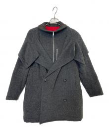 gomme（ゴム）の古着「アルパカジャケット」｜グレー