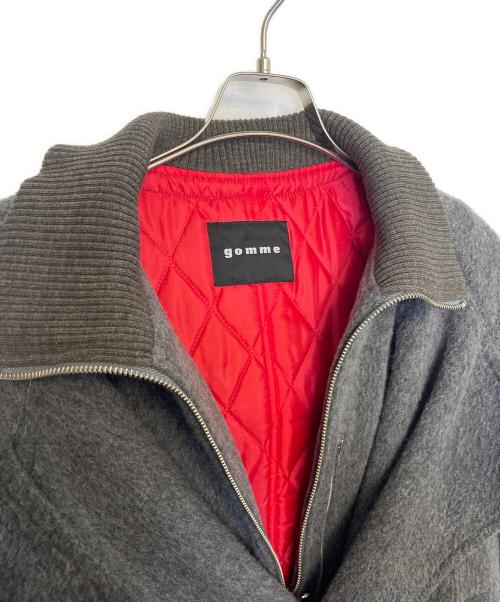gomme（ゴム）gomme (ゴム) アルパカジャケット グレー サイズ:Mの古着・服飾アイテム