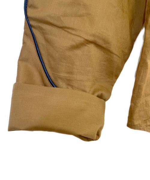 GOLDEN GOOSE（ゴールデングース）GOLDEN GOOSE (ゴールデングース) 長袖シャツ ブルー×ベージュ サイズ:Mの古着・服飾アイテム