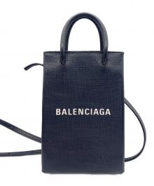 BALENCIAGA（バレンシアガ）の古着「フォンホルダー」｜ブラック