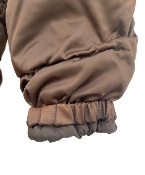 MONCLER（モンクレール）MONCLER (モンクレール) ダウンジャケット ブラウン サイズ:00の古着・服飾アイテム