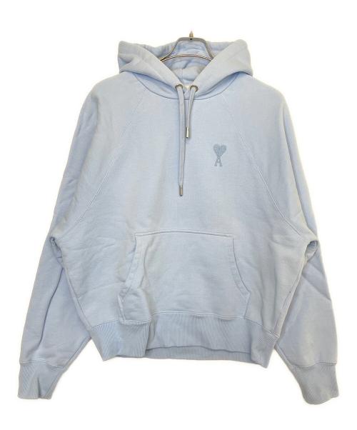 ami（アミ）ami (アミ) パーカー スカイブルー サイズ:Mの古着・服飾アイテム