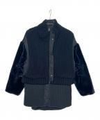 AULA AILAアウラアイラ）の古着「ウールジャケット」｜ブラック