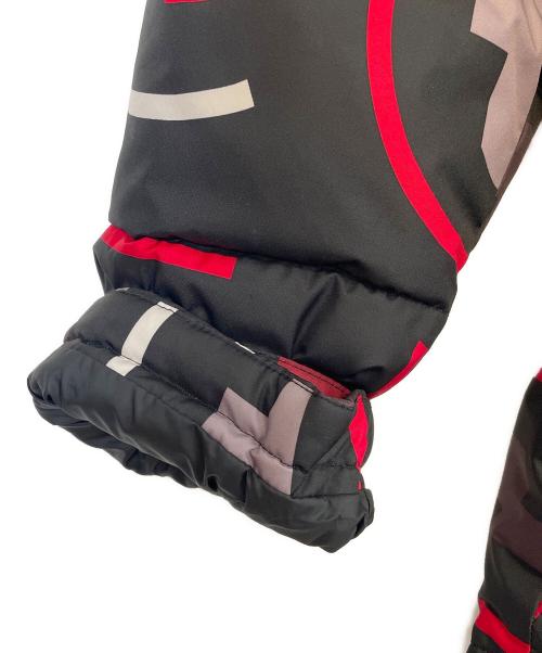 Columbia（コロンビア）Columbia (コロンビア) ダウンジャケット ブラック×レッド サイズ:Lの古着・服飾アイテム