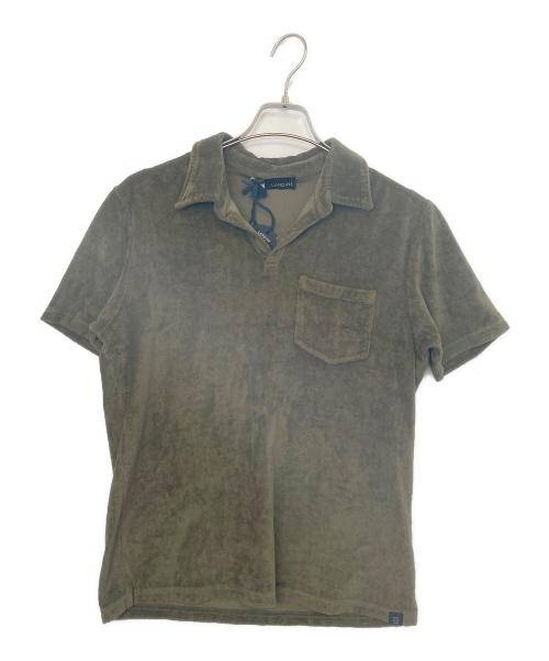 LARDINI（ラルディーニ）LARDINI (ラルディーニ) 半袖ポロシャツ オリーブ サイズ:50 未使用品の古着・服飾アイテム