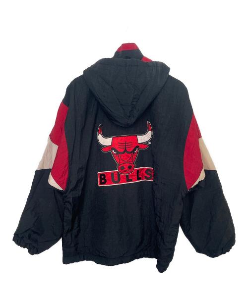 STARTER（スターター）STARTER (スターター) アノラックパーカー レッド×ブラック サイズ:XLの古着・服飾アイテム