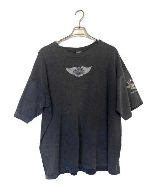 HARLEY-DAVIDSON（ハーレーダビッドソン）HARLEY-DAVIDSON (ハーレーダビッドソン) Tシャツ ブラック サイズ:XXLの古着・服飾アイテム