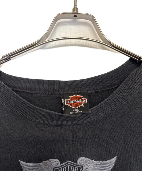 HARLEY-DAVIDSON（ハーレーダビッドソン）HARLEY-DAVIDSON (ハーレーダビッドソン) Tシャツ ブラック サイズ:XXLの古着・服飾アイテム