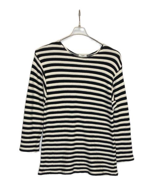 CLANE（クラネ）CLANE (クラネ) ニット ブラック×ホワイト サイズ:2の古着・服飾アイテム