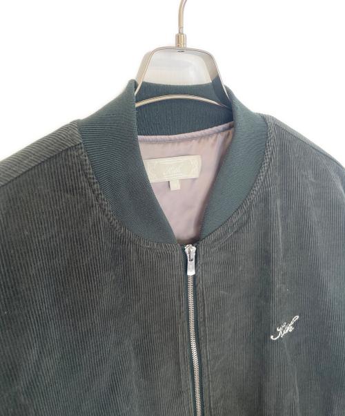 KITH（キス）KITH (キス) ロゴコーデュロイジャケット グリーン サイズ:Mの古着・服飾アイテム