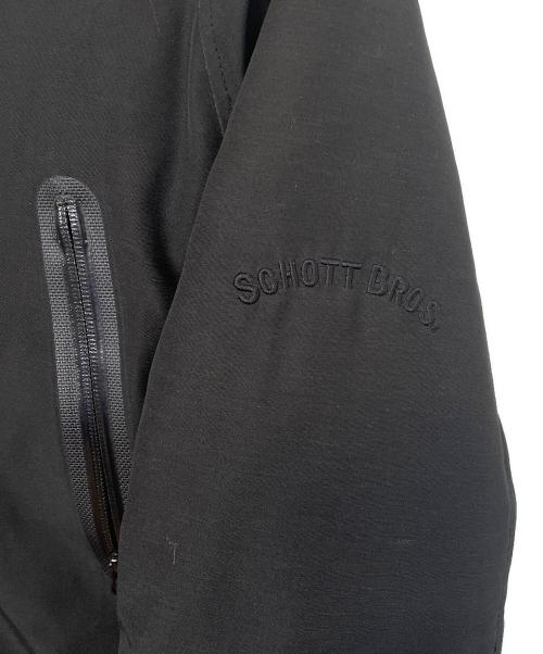 Schott（ショット）SCHOTT (ショット) ダウンジャケット ブラック サイズ:Mの古着・服飾アイテム