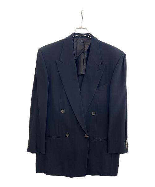 GIORGIO ARMANI（ジョルジョアルマーニ）GIORGIO ARMANI (ジョルジョアルマーニ) セットアップ ブラック サイズ:50の古着・服飾アイテム
