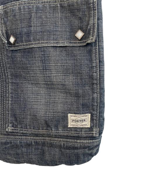 PORTER（ポーター）PORTER (ポーター) デニムトートバッグ インディゴ 未使用品の古着・服飾アイテム