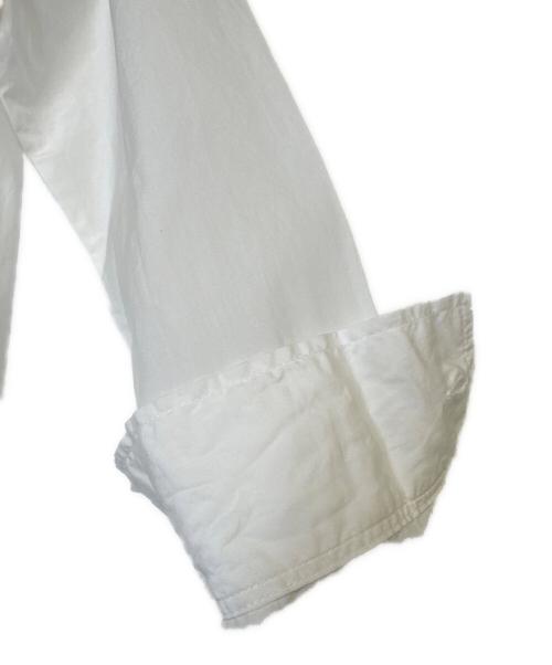 maison kitsune（メゾンキツネ）MAISON KITSUNE (メゾンキツネ) 長袖シャツ ホワイト サイズ:36の古着・服飾アイテム