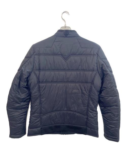 DIESEL（ディーゼル）DIESEL (ディーゼル) 中綿ライダースジャケット ブラック サイズ:M 未使用品の古着・服飾アイテム