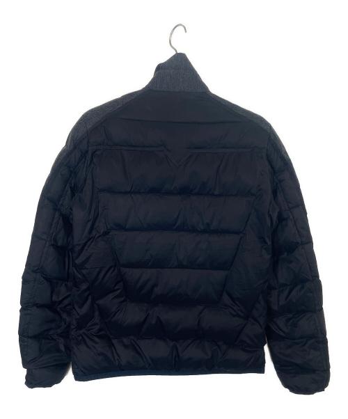 DIESEL（ディーゼル）DIESEL (ディーゼル) 切替キルティングジャケット グレー×ブラック サイズ:Mの古着・服飾アイテム