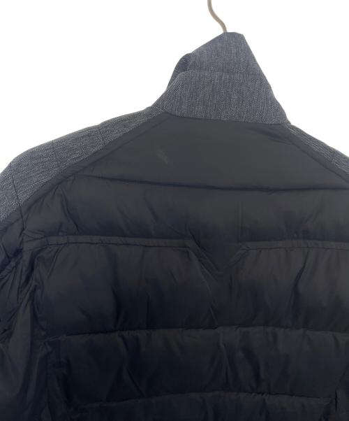 DIESEL（ディーゼル）DIESEL (ディーゼル) 切替キルティングジャケット グレー×ブラック サイズ:Mの古着・服飾アイテム